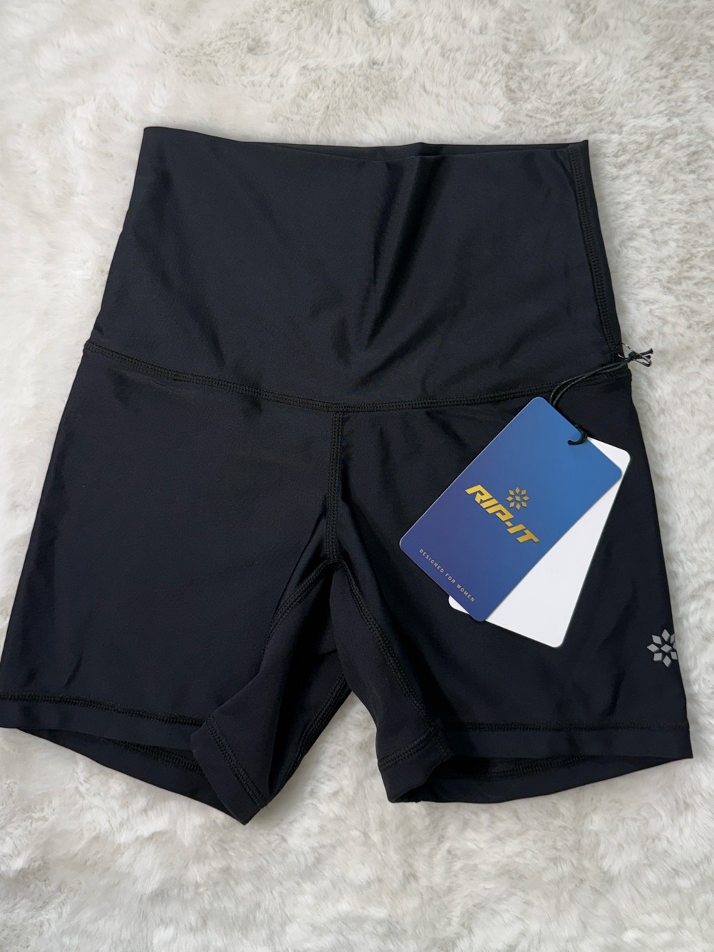 RIP-IT‎ Revolution Volleyball Shorts XS Black 5” Period Protection Tiny Flaw NEW